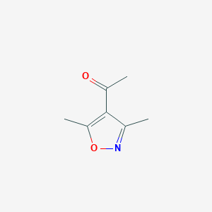 molecular formula C7H9NO2 B1601114 1-(3,5-Dimethylisoxazol-4-yl)ethanone CAS No. 35166-20-2