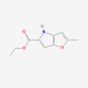 ethyl 2-methyl-4H-furo[3,2-b]pyrrole-5-carboxylate