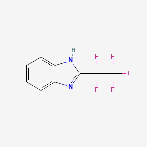 2-(Pentafluoroethyl)-1H-benzimidazole