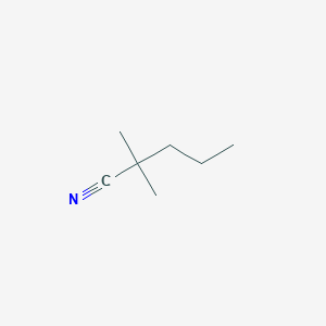 molecular formula C7H13N B1601117 2,2-Dimethylpentanenitrile CAS No. 20654-47-1