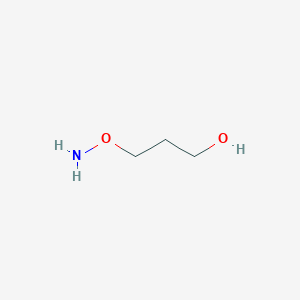 molecular formula C3H9NO2 B1601118 3-(Aminooxy)propan-1-OL CAS No. 343925-76-8