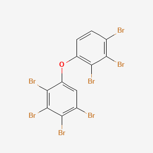 molecular formula C12H3Br7O B1601135 2,2',3,3',4,4',5-七溴联苯醚 CAS No. 327185-13-7
