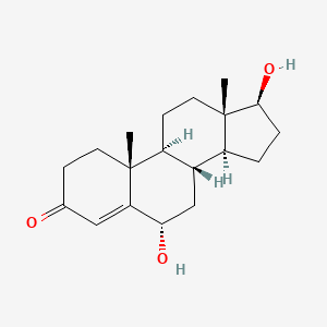molecular formula C19H28O3 B1601140 6alpha-Hydroxytestosterone CAS No. 2944-87-8
