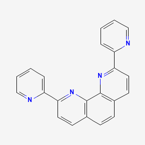 molecular formula C22H14N4 B1601145 2,9-Di(pyridin-2-yl)-1,10-phenanthroline CAS No. 773883-32-2