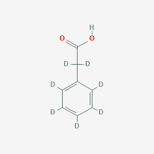 molecular formula C8H8O2 B1601146 Phenylacetic-d7 acid CAS No. 65538-27-4