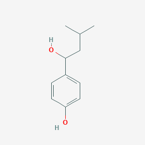4-(1-Hydroxy-3-methylbutyl)phenol