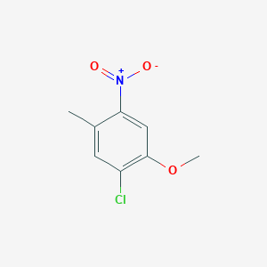1-Chloro-2-methoxy-5-methyl-4-nitrobenzene