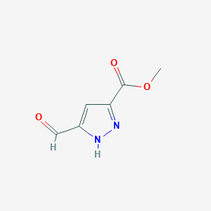 Methyl 5-formyl-1h-pyrazole-3-carboxylate