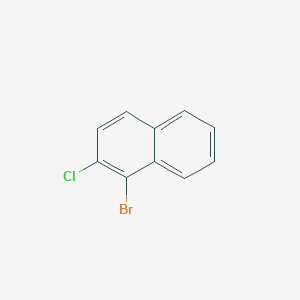 molecular formula C10H6BrCl B1601170 1-Bromo-2-chloronaphthalene CAS No. 71436-66-3