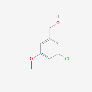 molecular formula C8H9ClO2 B1601184 (3-氯-5-甲氧基苯基)甲醇 CAS No. 82477-68-7