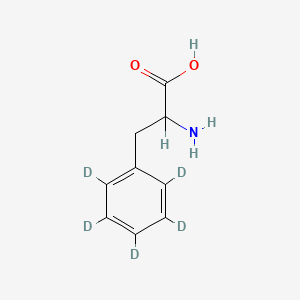 molecular formula C9H11NO2 B1601186 DL-Phenylalanine-d5 CAS No. 284664-89-7