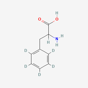 molecular formula C9H11NO2 B1601186 Phenylalanine-d5 CAS No. 284664-89-7
