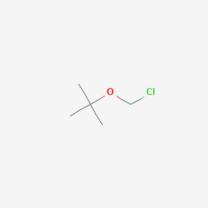 molecular formula C5H11ClO B1601189 2-(Chloromethoxy)-2-methylpropane CAS No. 40556-01-2