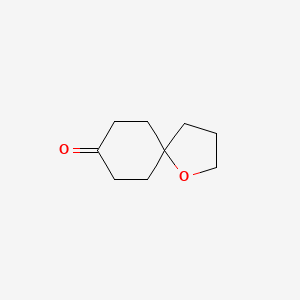 molecular formula C9H14O2 B1601205 1-Oxaspiro[4.5]decan-8-one CAS No. 87151-60-8