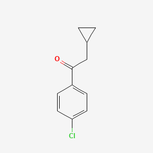 1-(4-Chlorophenyl)-2-cyclopropylethanone