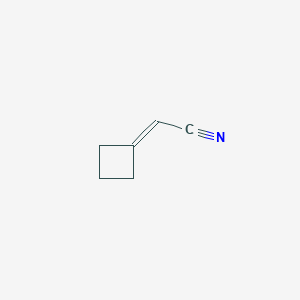 molecular formula C6H7N B1601212 Cyclobutylideneacetonitrile CAS No. 27784-69-6