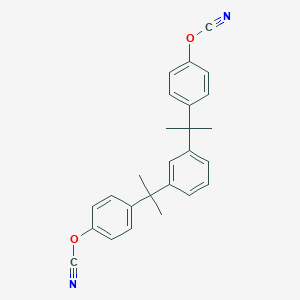 Cyanic acid, 1,3-phenylenebis[(1-methylethylidene)-4,1-phenylene] ester