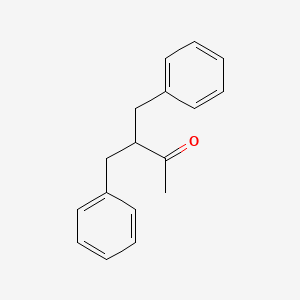 molecular formula C17H18O B1601242 3-Benzyl-4-phenylbutan-2-one CAS No. 3506-88-5