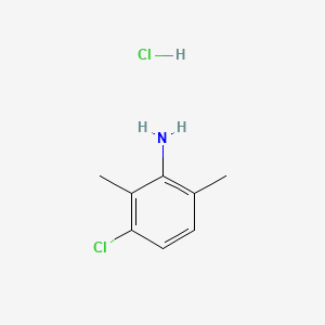 molecular formula C8H11Cl2N B1601250 3-Chloro-2,6-dimethylaniline hydrochloride CAS No. 72725-98-5