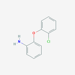 molecular formula C12H10ClNO B1601257 2-(2-氯苯氧基)苯胺 CAS No. 56966-47-3
