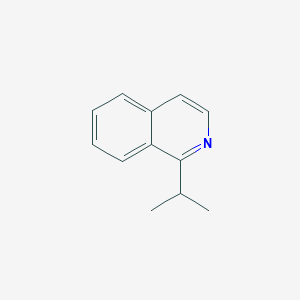 molecular formula C12H13N B1601269 1-(1-Methylethyl)isoquinoline CAS No. 20922-03-6