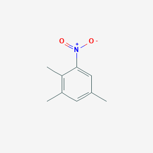 molecular formula C9H11NO2 B1601270 1,2,5-Trimethyl-3-nitrobenzene CAS No. 609-88-1