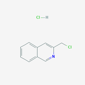 molecular formula C10H9Cl2N B1601274 3-(Chloromethyl)isoquinoline hydrochloride CAS No. 76884-33-8