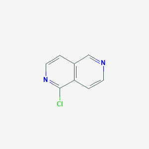molecular formula C8H5ClN2 B1601275 1-Chloro-2,6-naphthyridine CAS No. 80935-78-0