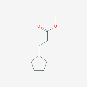 molecular formula C9H16O2 B1601282 3-环戊基丙酸甲酯 CAS No. 4300-02-1