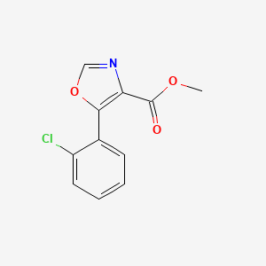 Methyl 5-(2-chlorophenyl)oxazole-4-carboxylate