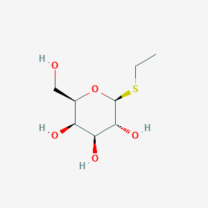 molecular formula C8H16O5S B016013 (2S,3R,4S,5R,6R)-2-(Ethylthio)-6-(hydroxymethyl)tetrahydro-2H-pyran-3,4,5-triol CAS No. 56245-60-4