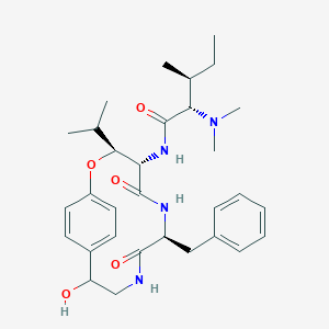 molecular formula C31H44N4O5 B160130 Pandamine CAS No. 10233-81-5