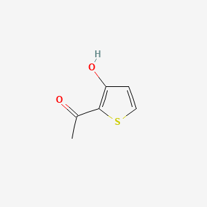 molecular formula C6H6O2S B1601301 2-Acetyl-3-hydroxythiophene CAS No. 5556-07-0