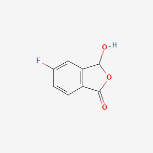 1(3H)-Isobenzofuranone, 5-fluoro-3-hydroxy-