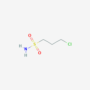 molecular formula C3H8ClNO2S B1601310 3-Chloropropane-1-sulfonamide CAS No. 35578-28-0