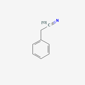 B1601335 Phenyl(acetonitrile-1-13C) CAS No. 83552-81-2