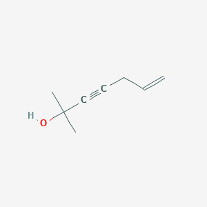 molecular formula C8H12O B1601338 2-Methyl-6-hepten-3-yn-2-ol CAS No. 27068-29-7