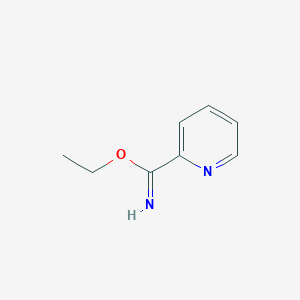 molecular formula C8H10N2O B1601341 Ethyl picolinimidate CAS No. 41050-95-7