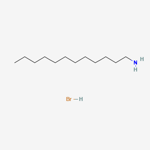 molecular formula C12H28BrN B1601342 1-Dodecanamine, hydrobromide CAS No. 26204-55-7