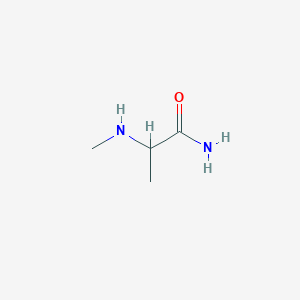 molecular formula C4H10N2O B1601344 N2-Methylalaninamide CAS No. 32012-16-1