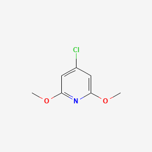 molecular formula C7H8ClNO2 B1601346 4-Chloro-2,6-dimethoxypyridine CAS No. 62616-14-2