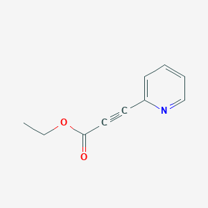 molecular formula C10H9NO2 B1601354 Ethyl 3-(2-Pyridyl)propiolate CAS No. 66869-70-3