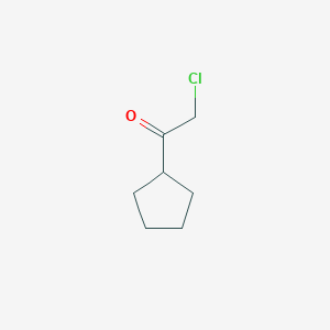 molecular formula C7H11ClO B1601356 2-Chloro-1-cyclopentylethanone CAS No. 932-28-5