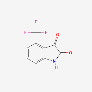 4-(Trifluoromethyl)-1H-indole-2,3-dione