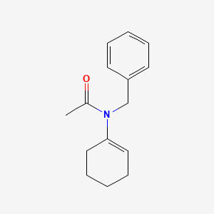 N-Benzyl-N-(cyclohex-1-en-1-yl)acetamide