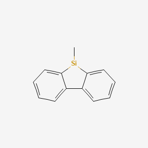 molecular formula C13H11Si B1601384 5-Methyl-5H-dibenzo[b,d]silole CAS No. 53268-89-6