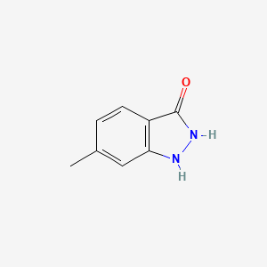 molecular formula C8H8N2O B1601390 6-Methyl-1H-indazol-3-ol CAS No. 82722-05-2