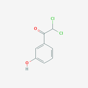 2,2-Dichloro-1-(3-hydroxyphenyl)ethanone
