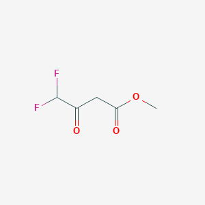 molecular formula C5H6F2O3 B1601398 Methyl 4,4-difluoro-3-oxobutanoate CAS No. 89129-66-8