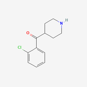 (2-Chlorophenyl)(piperidin-4-yl)methanone